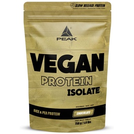 Peak Performance Vegan Protein Isolate Schokolade Pulver 750 g