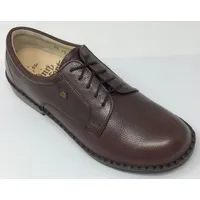 Finn Comfort Milano 1201 Herren Halbschuh Leder Freizeit, Farbe:bordeaux, Größe 6-15:10 - bordeaux - 44,5