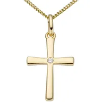 FIRETTI Kettenanhänger Schmuck Geschenk Gold 333