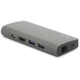 LMP USB-C Travel Dock 4K 9 Port, Space Gray, 18641, spacegrau