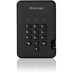 iStorage diskAshur2 - Festplatte - verschlüsselt - 3 TB - extern (tragbar)