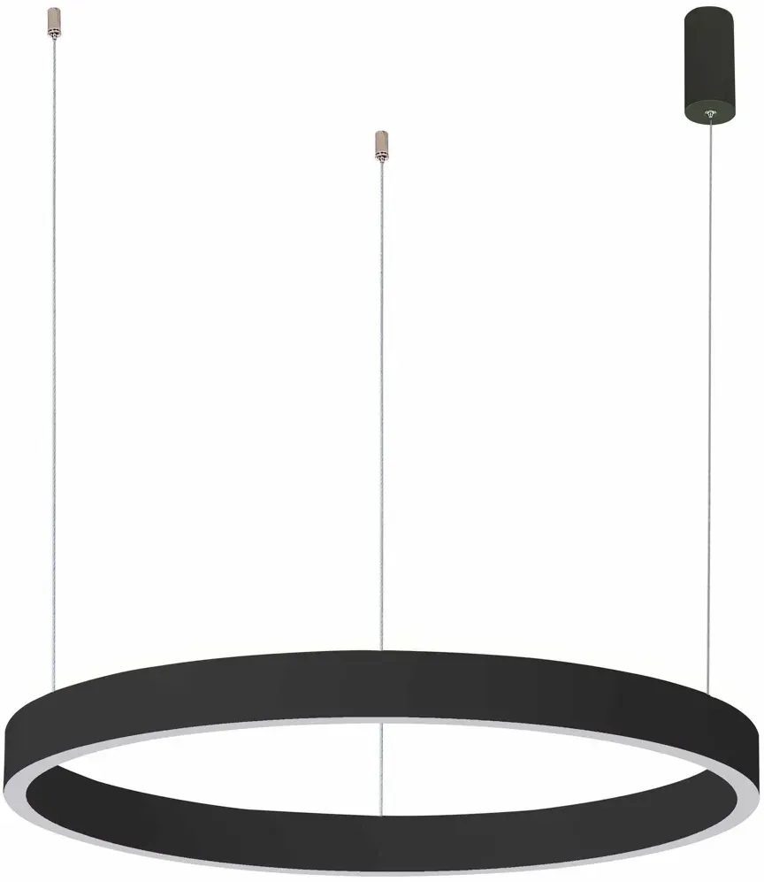 Italux PND-56215-080RPP-BK LED Pendelleuchte Brasco Down | 60W integrierte LED-Quelle | 2900lm | 3000+4000K