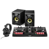 Hercules DJ Essentials Kit – All-In-One-Set zum Erlernen des DJings – Inklusive Software und Tutorials
