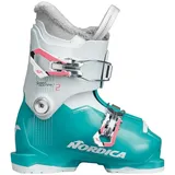 La Nordica-Extraflame Speedmachine J 2 Kinder Skischuhe Blau/Rosa 22,5