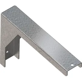 KWC AR Konsole, PLANOX, Edelstahl, Wandmontage, 45x180x240 mm