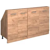 Vicco Rion 140 x 46 x 81,60 cm Goldkraft Eiche