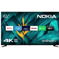 Nokia 65 Zoll (164 cm) 4K UHD Fernseher Smart Android TV (DVB-C/S2/T2, Netflix, Prime Video, Disney+) - UN65GV320I -2023