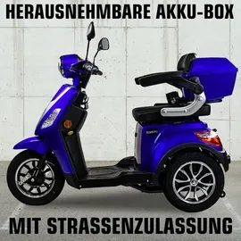 Rolektro E-Trike 25 V.3 Blau