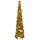 vidaXL Künstlicher Pop-Up-Weihnachtsbaum Golden 120 cm