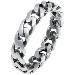 Elli Bandring Knoten Unendlich Twisted 925 Silber 56 Damen 
