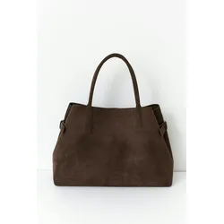 Gina Tricot - Large tote bag - Umhängetaschen - Braun - ONESIZE - Dame - Braun - ONESIZE