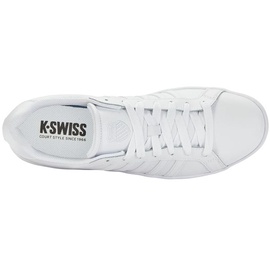 K-Swiss Court Tiebreak Sneaker, in Weiß, Größe 9