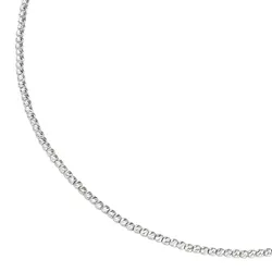 Smart Jewel Collier mit facettierten Kugeln, Silber 925 Damen 