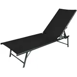 FORNOR 17233 MARE DOPPELLIEGE 181 x 55 x H 91 cm SCHWARZ