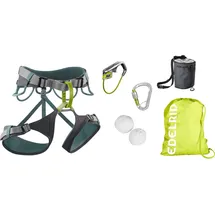 Edelrid Climbing Package II Kletterset (Größe 82-112cm, grau)