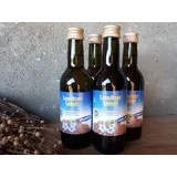 4 x 250ml Lausitzer Leinöl mühlenfrisch & kaltgepresst Speiseleinöl Speiseöl 1 L