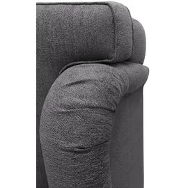 Soho Couch Flachgewebe 3-Sitzer Grau