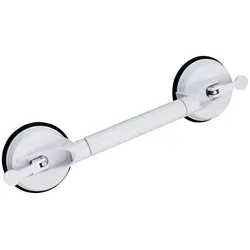 Haltegriff RIDDER "Jim", weiß, B:12cm L:57,5cm, Kunststoff, Haltegriffe, ausziehbar - mit Saugnapf