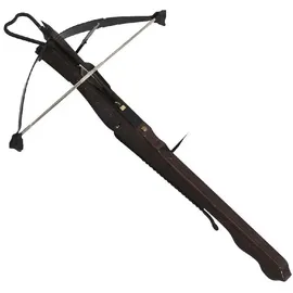 Mittelalter Armbrust aus Holz und Metallteilen