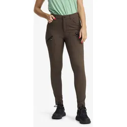 Bouncer Highwaist Jeans Damen Hazel, Größe:XS - Outdoor-jeans - Braun