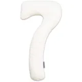 Theraline Bezug für my7 Bamboo-Jersey-Ersatzbezug, wattiert, weiß 80 x 150 cm