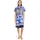 Betty Barclay Sommerkleid Blau/Weiß 48