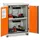 Cemo GmbH Basic Akku-Ladeschrank 80 x 111 x 66 cm orange