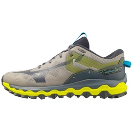 Mizuno Wave Mujin 9 Herren Running Shoes, Ggray Oblue Bolt2 Neon, 44