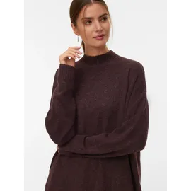 Vero Moda VMPLAZA LS HIGHNECK LONG PULLOVER GA BOO Braun S
