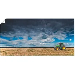 Artland Wandbild »Traktor Landschaftsfotografie«, Traktoren, (1 St.), als Poster, Wandaufkleber in verschied. Größen Artland Farbe Bild(er): blau