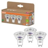osram homelighting LED-Reflektor-Lampe PAR16 2,5 W GU10 kaltweiß 3 St.