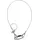 SAVEKING Safety Cable 3 mm - BGV-C1 WLL: 20 kg - 60 cm - Silber