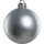 Trendline Weihnachtskugeln bruchfest, langlebig Ø 6, 8 10 cm silber 26 Stück