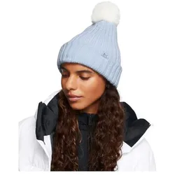 Under Armour W Halftime Pom Beanie nimbus blue -nimbus blue metallic silver OSFM