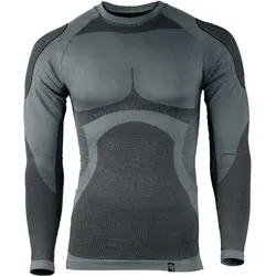 Funktionsunterhemd Herren | Thermounterhemd 'Python' | Seamless | Grau XL