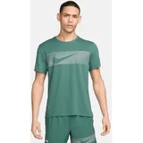 Nike Herren T-Shirt M NK FLASH MILER TOP, BICOASTAL/REFLECTIVE SILV, XXL