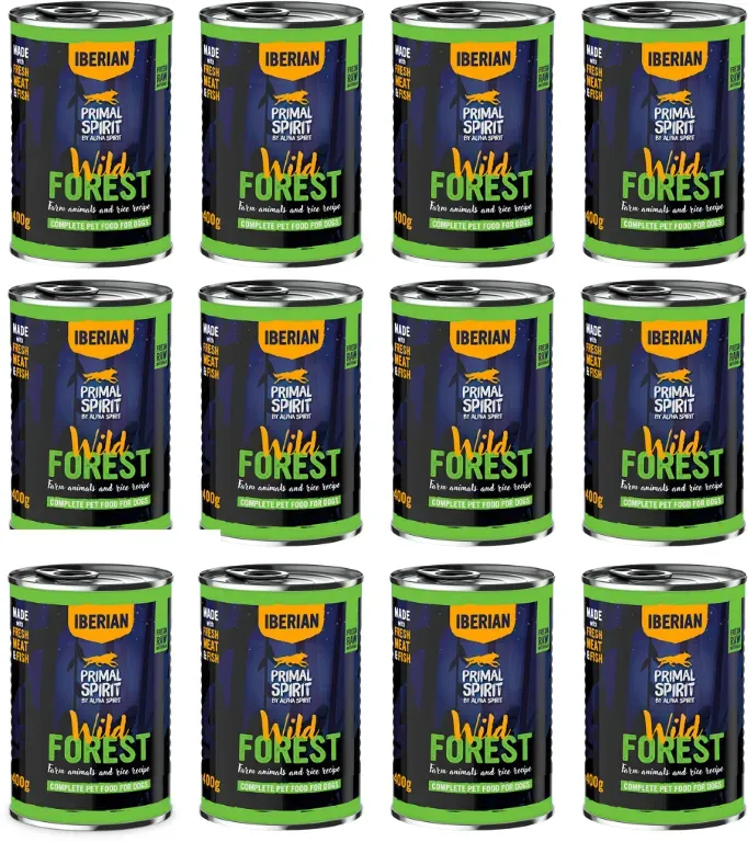 PRIMAL SPIRIT Iberian Wild Forest 12x400g Dose
