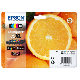 Epson 33XL CMYK + photoschwarz