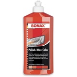 Sonax Polish&Wax Color rot Politur 500ml