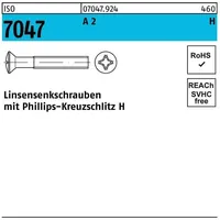 Industrial Quality Supplies ISO 7047 Form C LinsenSenkkopfschraube M3x35