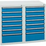 Schubladenschrank STS2 900x1000x500 7035/5012 7112278