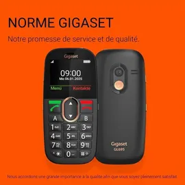 Gigaset GL695 0 GB RAM 0 GB Schwarz
