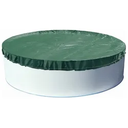 Abdeckplanen für Rundbecken in Grün 700 cm