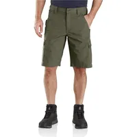 CARHARTT Ripstop Cargo Work Shorts basil (G72) W38