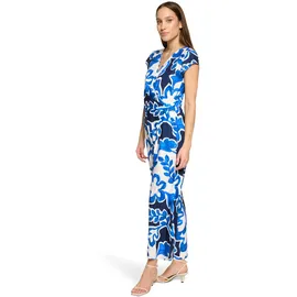 Betty & Co Jumpsuit blau / dunkelblau), / weiß M