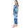 Betty & Co Jumpsuit blau / dunkelblau), / weiß M