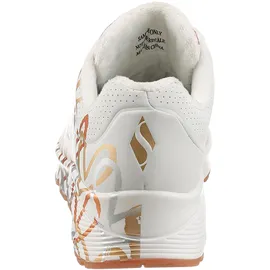 SKECHERS Uno - Metallic Love white/gold 38