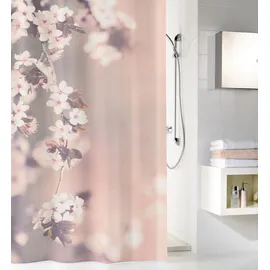 KLEINE WOLKE Duschvorhang Wolke 180 x 180 cm rosa