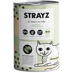 STRAYZ BIO 6x400g Huhn & Zucchini