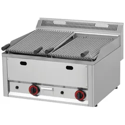 RM GASTRO Thermik Serie 600 Gas-Lavasteingrill GL-60GL